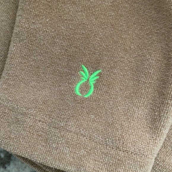 Dudley Stephens Camel Greenpoint Turtleneck in Terry Fleece - Picture 3 of 4